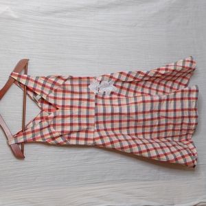 A New Day Checkered Dress